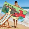 Clifford the Big Red Dog 2D Flat Print Beach Towel, Large Soft Quick Dry Towel for Beach Camping Swimming.NSTJ0928351