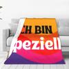 Flanell-Kuscheldecke Paulaner Spezi Logo Warme Plüschdecken Weiche Tagesdecke für Bett Wohnzimmer Zuhause Picknick Sofa