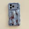 3D Bubble Wave Pattern Phone Case For iPhone 17 16 15 14 13 12 11 Pro Max 17Air Electroplated Soft Shockproof Back Cover