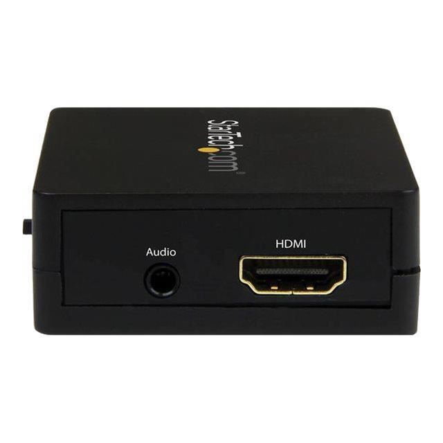 HDMI Audio Extraktor - STARTECH - 3,5 mm Konverter - 2.1 Stereo Audio - 1080p - Schwarz