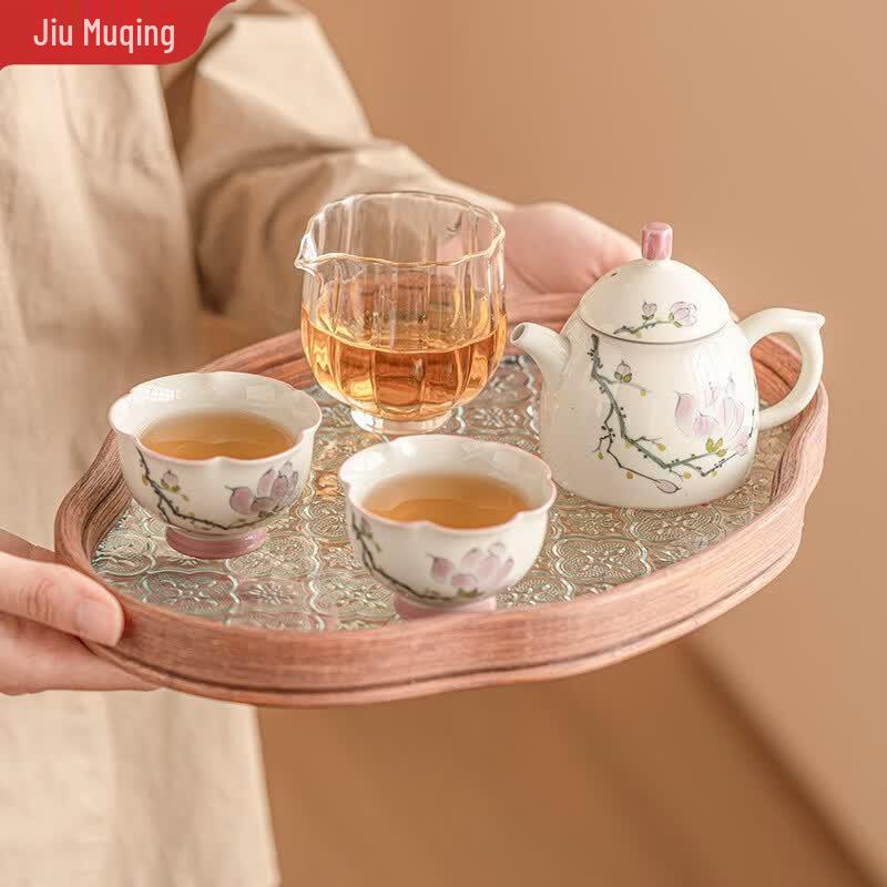 Jiumuqing Ceramic Tea Set