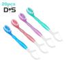 10/20Pcs Mini Toothbrush with Toothpaste No Rinsing Needed Foam-Free Design Natural Ingredients BPA-Free Toothbrush Oral Care