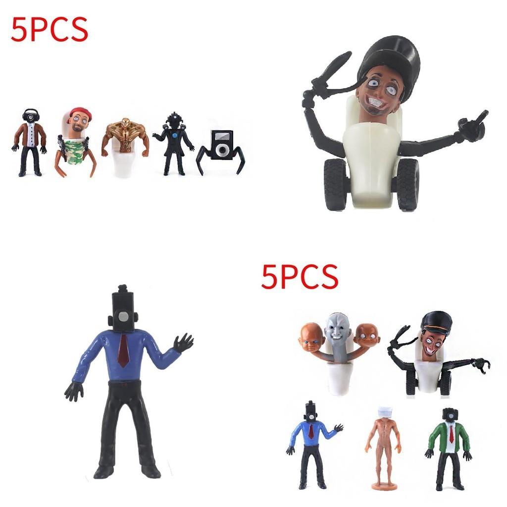 Jiachi Al735790819338 Toilet Man And Surveillance Man Toy Building Blocks Titan Sound Man Action Figure