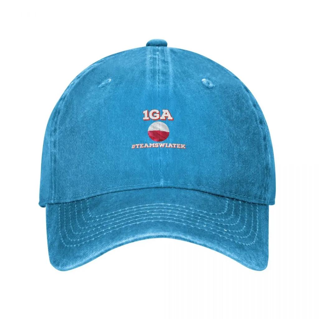 Iga Swiatek Team Swiatek Fan Baseball Cap Dropshipping Luxury Unisex Cap Hard Hat Tactical Cap Unisexs Baseball Womens