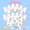 Skzoo auf Lager Stray Kids Skzoo Cartoon Ohrringe 925 Silber Hypoallergen Ohrstecker Mode Kpop Merch