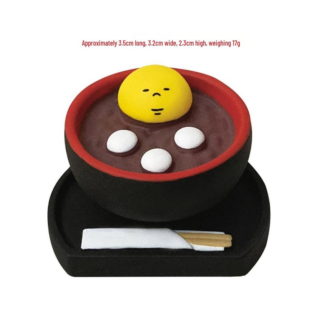 Mid-Autumn Festival Mooncake Box with Cat & Rabbit Resin Ornaments