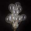 30Pcs Clear Balloons Transparent Latex Balloons Wedding Party Supplies Brithday Party Decor DIY Balloons Decor
