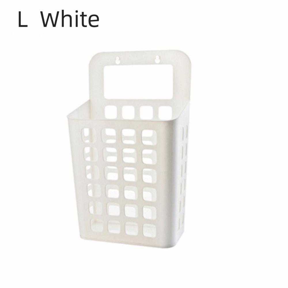 Folded Hanging Laundry Basket Draining Holes Dirty Laundry Organizer  Bedroom Closet