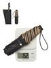 KIZAWA Folding Carbon UV Light Suitable for Sun and Level 5 Water Full Light Heat 55cm Parasol, Ultra-Lightweight Fiber, 146g-169g, Petal-Shaped