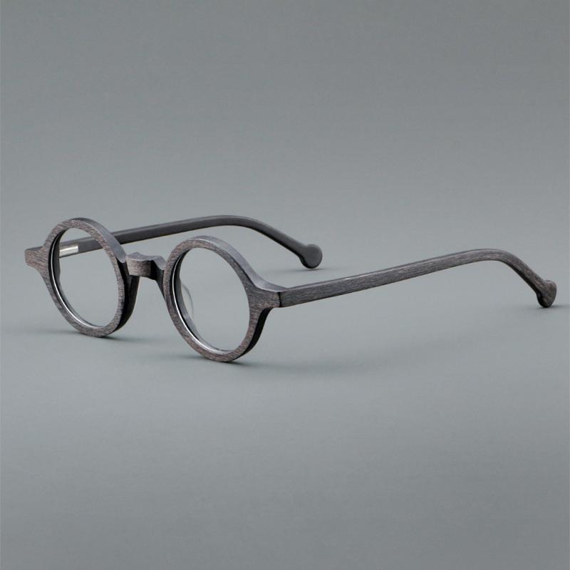Retro Acetate glasses Myopia Hyperopia Prescription Round Eyeglass Frames Customizable Prescription Small Face Designer frame