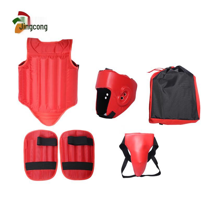 Sanda Combat Training Protective Gear Set