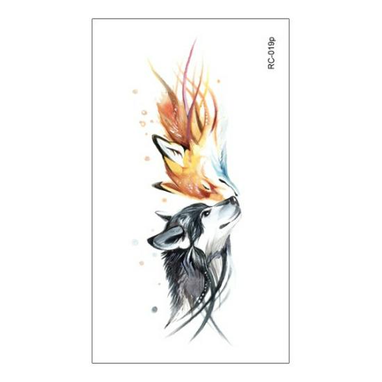 Waterdichte Kleur Tattoo Stickers voor Alle Leeftijden