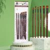 Oil Brush 820 Cherry Blossom Nylon Brush Brush, Gouache Brush, Single And Double Size 6 Pcs Set.
