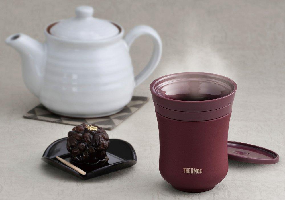 THERMOS Vacuum Insulated Azuki Bean AZ Teacup, 200ml, JCZ-200