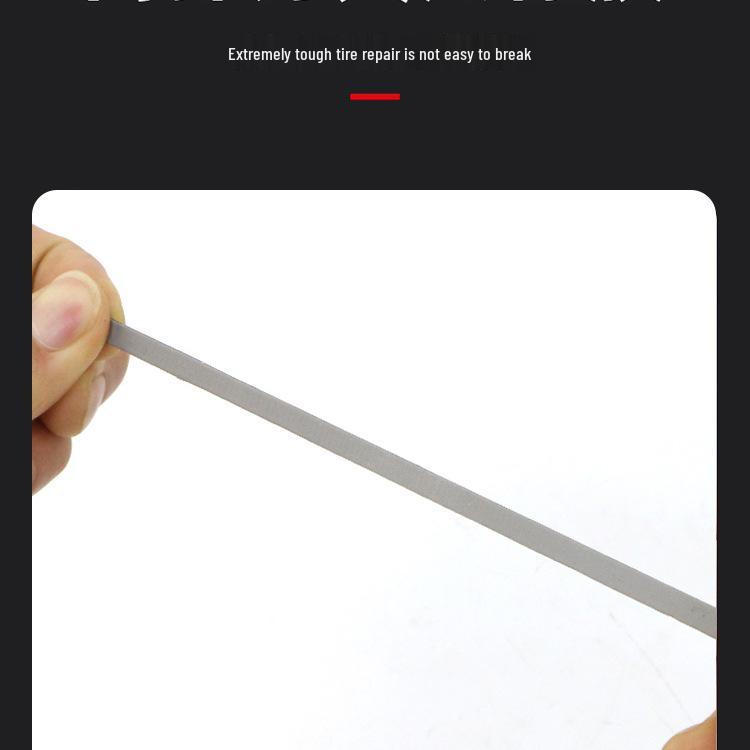 Electric Car & Motorcycle Tire Repair Set with Vacuum Strips - Quick, Minimal Invasive Fix