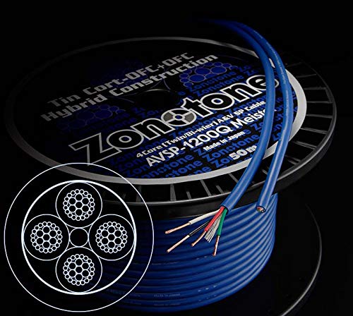 

Акустический кабель Zonotone Meister пара, комплект из 2 шт., продается отдельно, комплект из 4 жил [продается отдельно] AVSP-1200Q (2м 2, обработка)