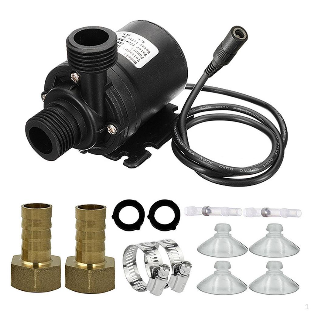 DC 12V Bürstenlose Wasserpumpe 800L/H Effiziente Leistung Schwerlast Tauchpumpe