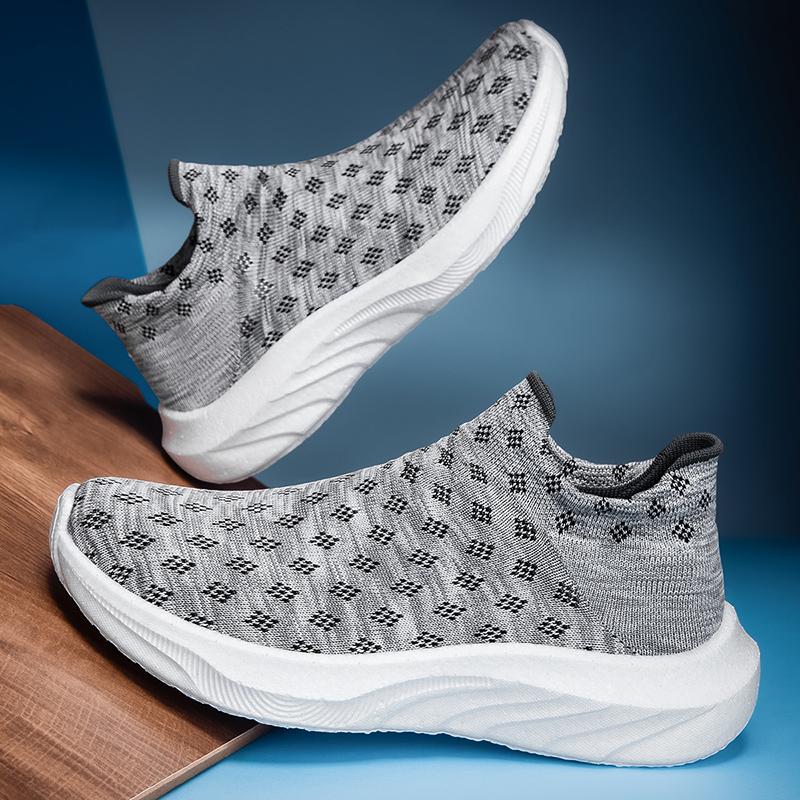 Couples Sports Shoes Summer Casual Lightweight Falt Running Shoes Outdoor Comfortable Mesh Breathable Sneakers for Men Women