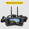 Mini FPV Goggles 5.8Ghz 3 Inch 40CH 480x320 LCD Screen 1200mAh FPV Video Headset Glasses with Battery