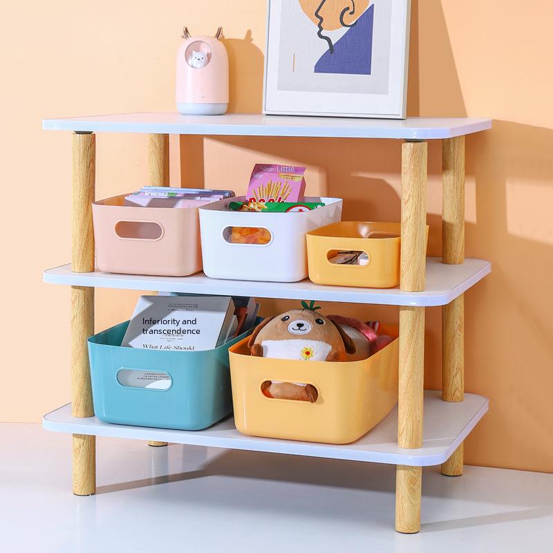 Rectangular Desktop Storage Box for Office, Desk, Key, Cosmetics, or Kitchen Items