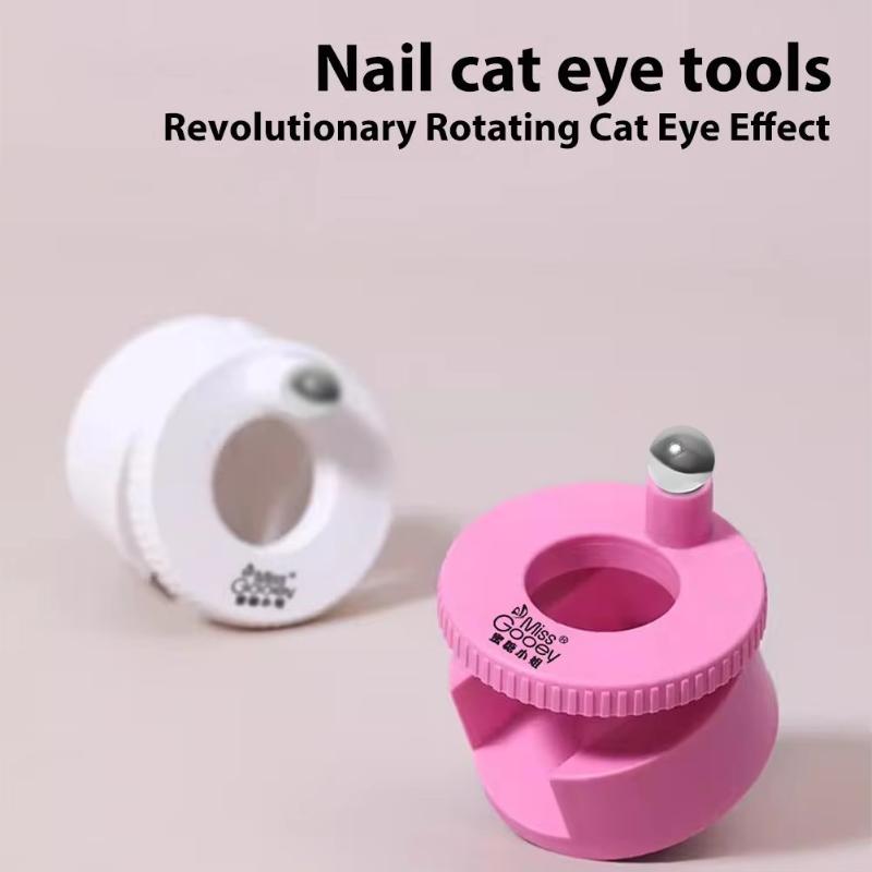 Nail Art Automatic Suction Cat Eye Magnet Artifact, Multifunctional, Ultra Strong, Wide Light French Cat Eye Magnet