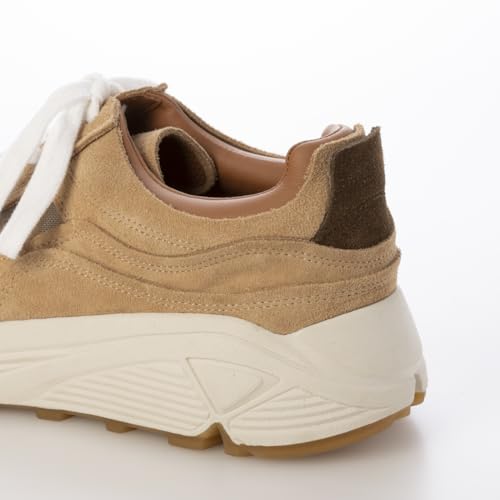 Carino CAUC51106 Women's Beige Combination Sneakers, Size 23.5 Cm