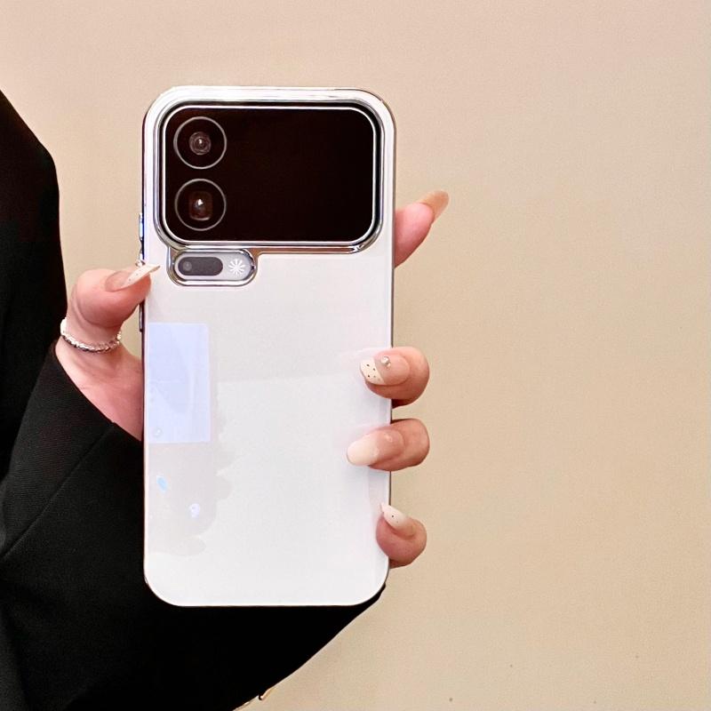 

Luxury Glossy Crystal Glass Candy Case For Xiaomi 17 Pro Max MI 17 17Pro Electroplating Original Colors Shockproof Phone Cover Xiaomi 17