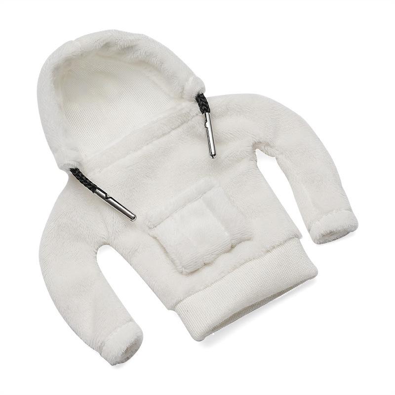 Universal Auto Gear Shift Cover Hoodie Protector & Stylish Handle Decoration Fits Manual & Automatic Cars Interior Decor Upgrade