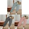 Summer Casual Loose Pants With Drawstring For Women Comfort Fit