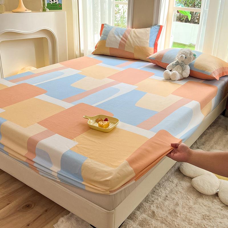100% cotton Class A maternal and infant grade pure cotton abraded mattress single-piece bedspread Simmons mattress cover protective cover