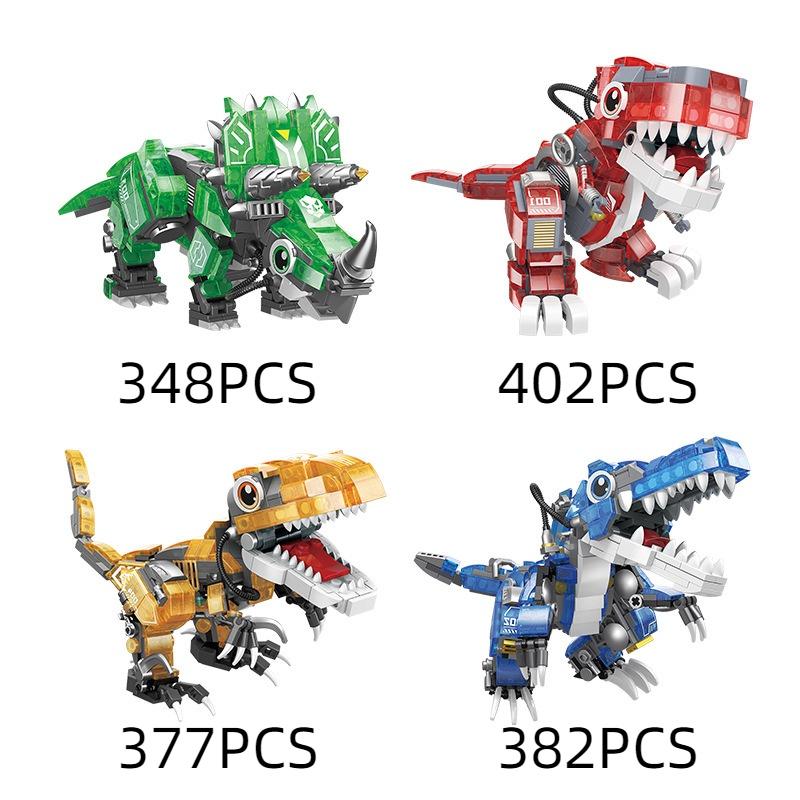 Jurassic Series Night Light Dinosaur Building Blocks Toy