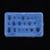 Nail Art Silicone Mold Multiple Styles Gemstone Diy Tool Jewelry Making Resin Silicone Mould Casting Mold