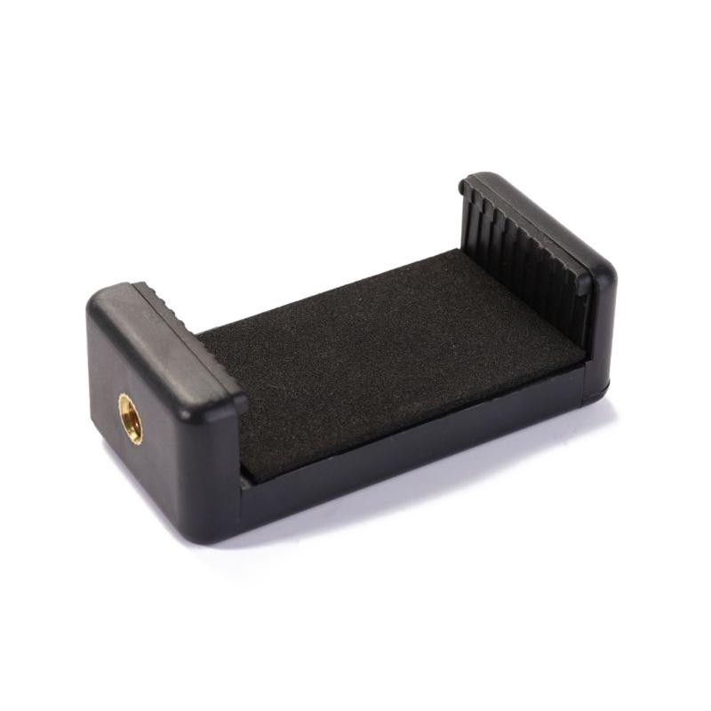 Universal Tripod Mount: Mobile, Tablet & Camera Adapter for Horizontal/Vertical Shooting - Live Streaming Accessory Clip