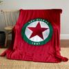 Red Star FC Logo Blanket for All Seasons Blanket Lunch Break Throw Gift
