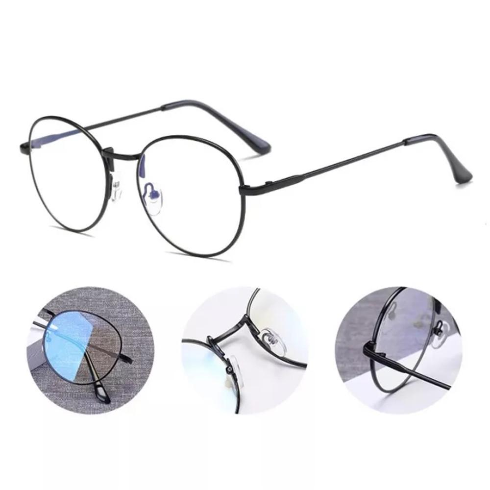 Classic Round Shape Reading Glasses Metal Material Frame Clear Glasses Men Glasses MIRROR Men Women Eye Glasses for Women