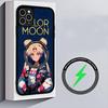 S-Sailors Anime Moon Magnetic Phone Case For IPhone 16 15 14 13 12 11 17 Pro Max Plus Wireless Charge Cover