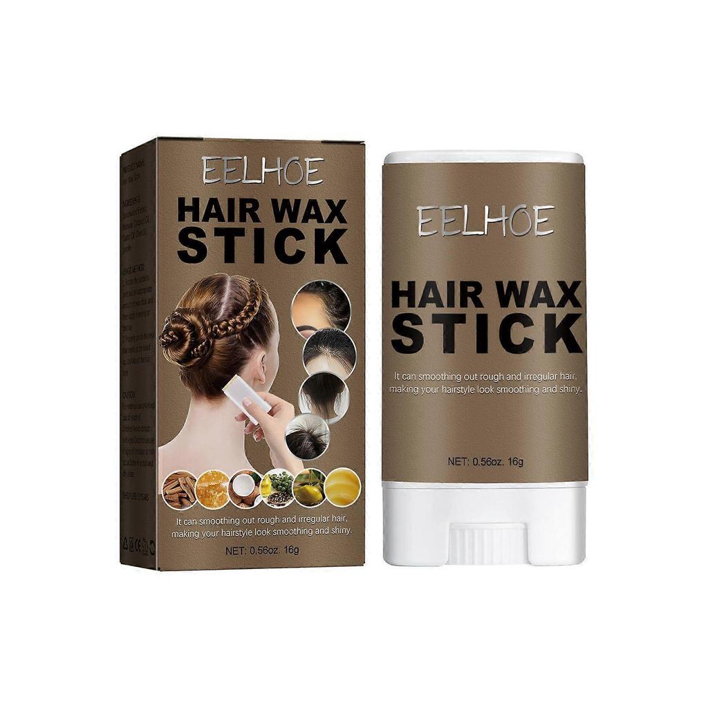 Hair Wax, Stick Shape Hair Lasting Styling Smooth Frizzy Hair Soft Firming Pomade Stick