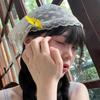 Turban Lace Hair Scarf Countryside Style Flower Triangle Scarf Cute Lace Triangle Bandana  Seaside