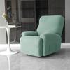 Jacquard Recliner Sofa Cover Stretch Spandex Lazy Boy Armchair Cover Solid Color Water Repellent Sofa Slipcovers For Living Room
