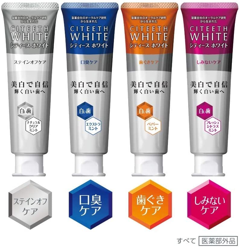 Cities White Bad Breath Care 110g