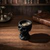 Small Item Storage Bowl 3D Printed Gothic Skull Decorative Catchall Bowl, Holder for Key Unique Entryway Coin Jewelry, Dark Art Desktop Ornament Home