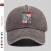 pc Independence Day Element Printed Baseball Cap with American Flag Design Sun Hat Party Decor Hat Comfortable Lightweight Tr