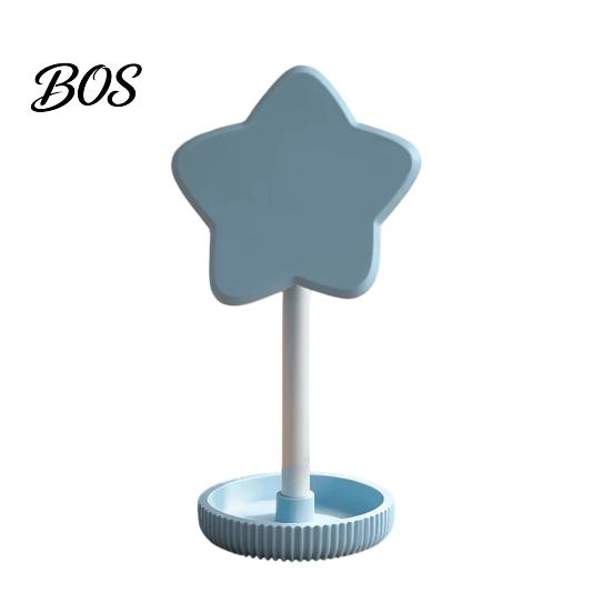Headphone Hanger with Storage Tray Cute Star Stand Tray, 3D Printed PLA Headset & Desk Multifunctional Organizer, Macaron Color Gaming Office