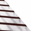 Temperament eleganter Taillenriemen gestreifter Rundhalsausschnitt Kurzarm langes Kleid Sommer Damen High-End Damenbekleidung Rock