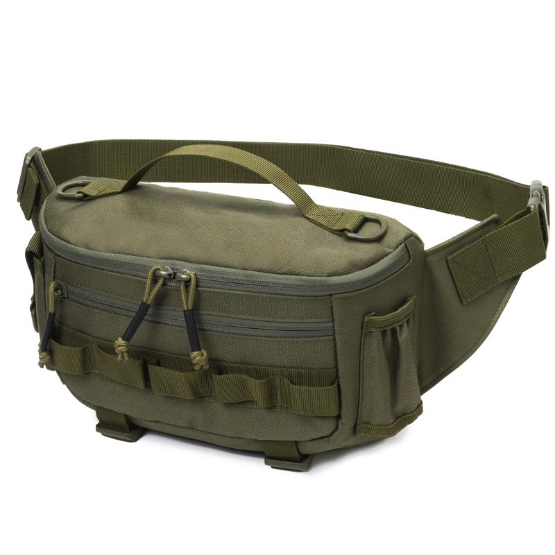 Fishing Chest Waist Bag Outdoor Travel Sports Fishing Lure Bags Hunting Camping Hiking Cycling Pack Molle Rig Pouch