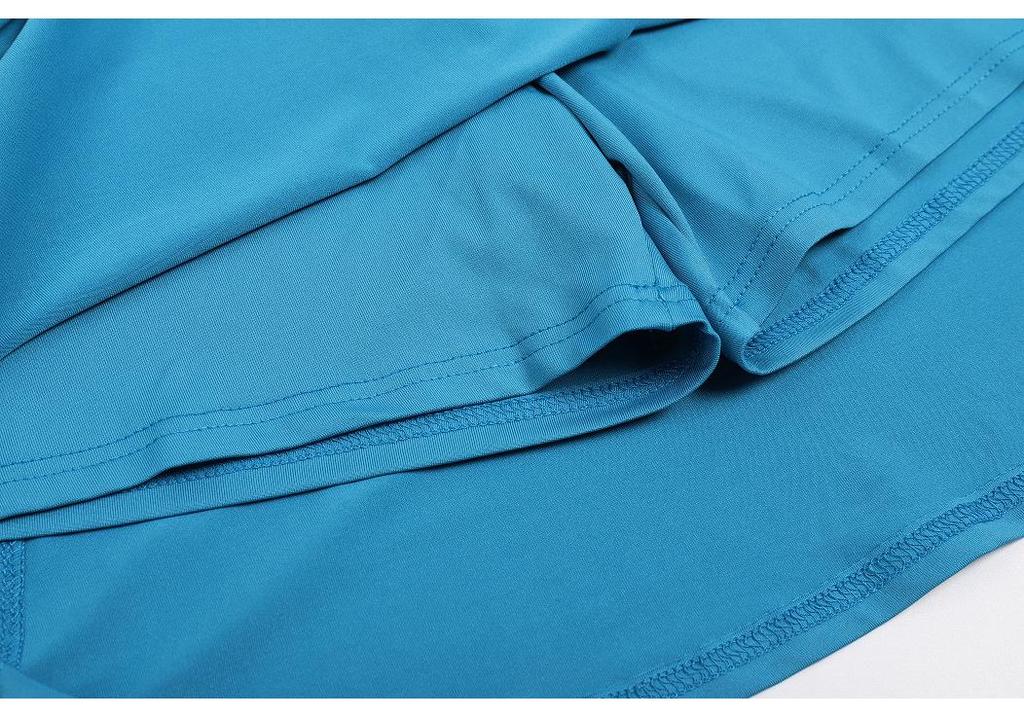 New Fashion Women's Solid Color Mid-Waist Culottes Shorts
