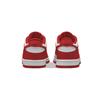 Nike Dunk Abrasion Resistant Lightweight Slip Resistant Low top Skateboard Shoes Unisex Red White HF5441-104(Team502-)