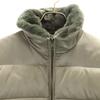 Theory Down Jacket P Green System Women Used