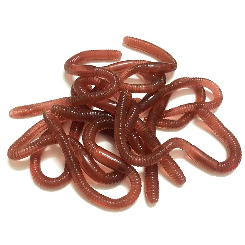 Modelo de Insecto Simulado 5G de 18 cm Goma Suave TPR Animal Pequeño Gusano Largo Falso