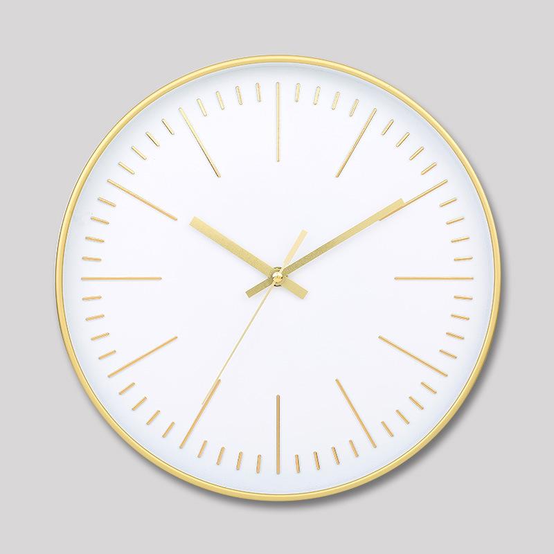 12 Zoll 30CM Leise Wanduhr, Kreativ und Modisch, Dreidimensionale Digitale Minimalistische Uhr für Zuhause Wohnzimmer